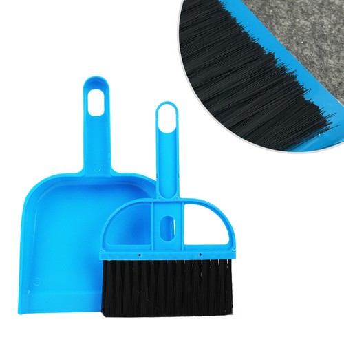 Portable blue cage cleaner set - portable,