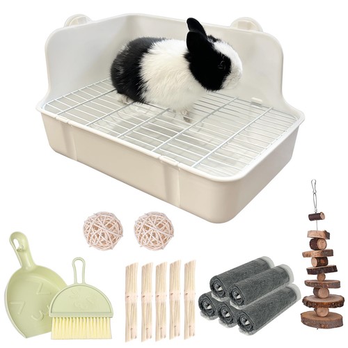 Rubyhome rabbit litter box - litter,