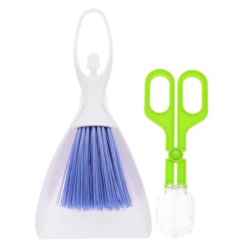 Pcs small dust pan and - 3,